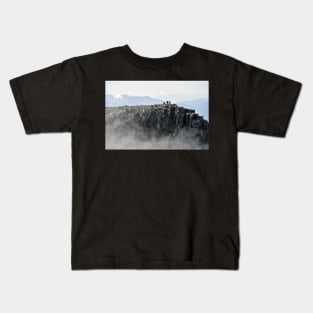 Climbers at the top of Ben Nevis Kids T-Shirt